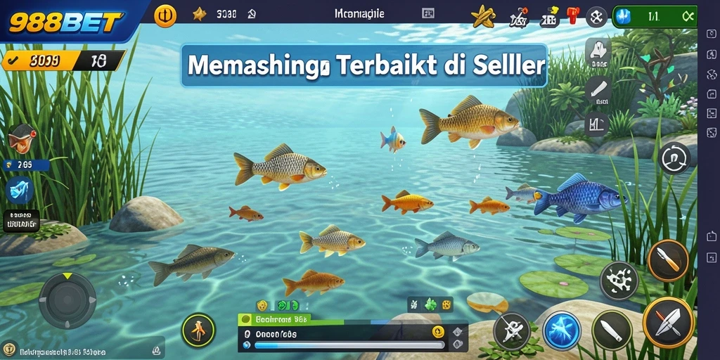 Gameplay 988BET yang menarik dengan suasana memancing yang menakjubkan.