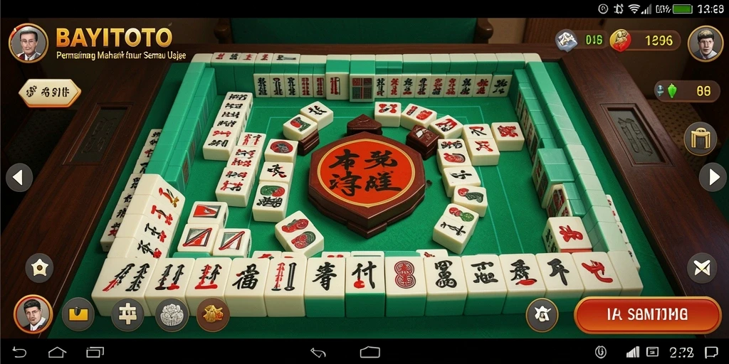 Tampilan gameplay Mahjong yang seru dan mengasyikkan dari BAYITOTO.