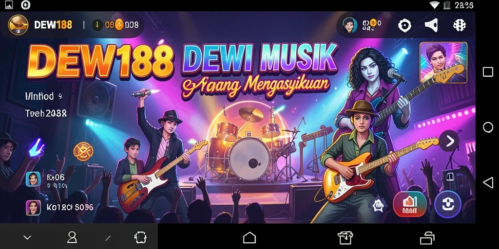 Tangkapan layar dari gameplay DEWI188 dengan visual yang menarik.