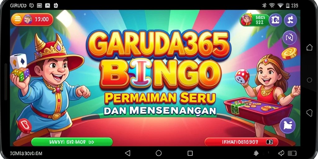 Screenshot gameplay GARUDA365 yang menunjukkan keseruan bermain Bingo.