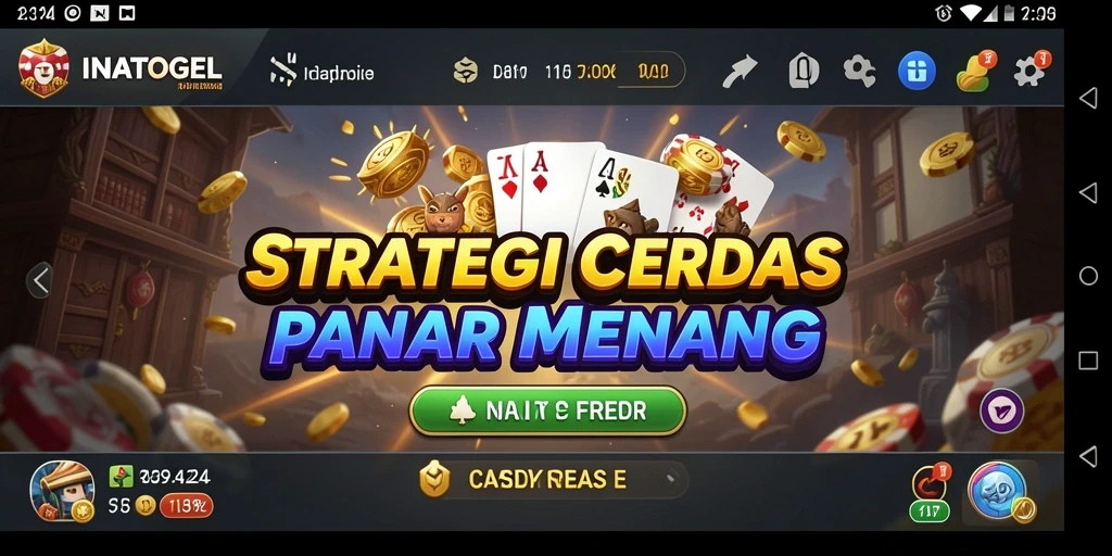 Screenshot gameplay INATOGEL yang menunjukkan strategi mendebarkan.