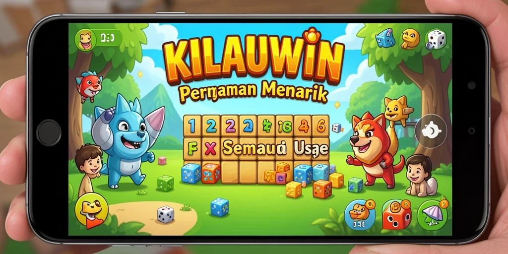 Tampilan gameplay KILAUWIN yang menarik dan penuh warna.