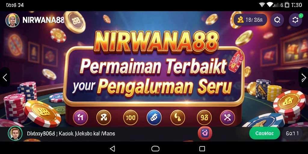 Tampilan gameplay NIRWANA88 yang menarik dan seru.
