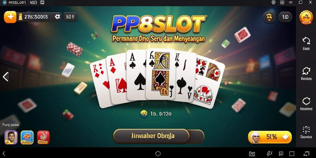 Tampilan menarik dari gameplay PP8SLOT yang penuh warna.