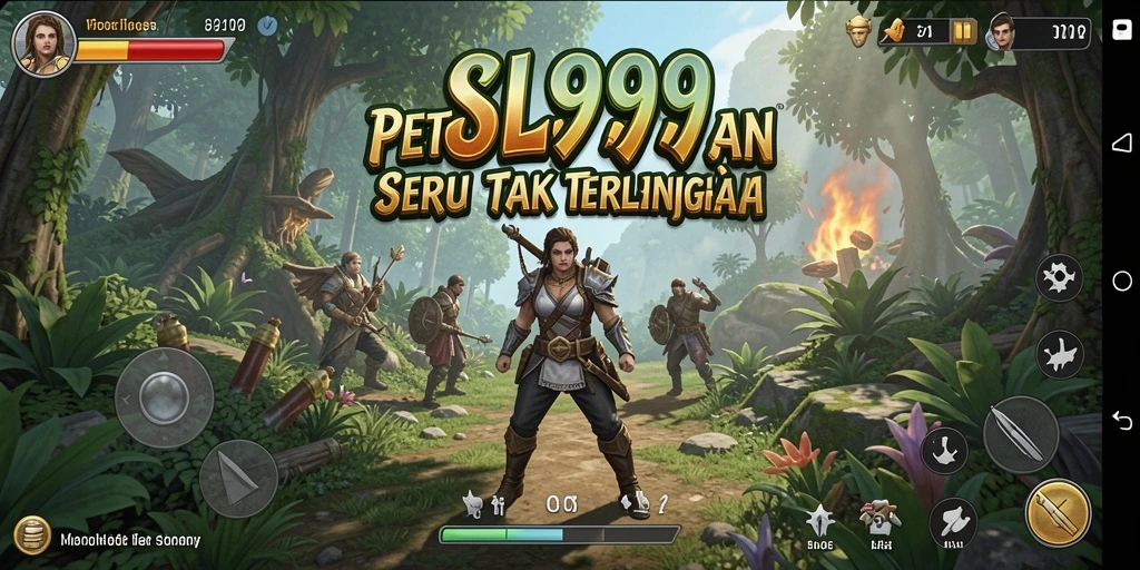 Gameplay mendebarkan dalam dunia petualangan yang penuh tantangan.