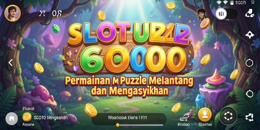 Tampilan gameplay yang seru di SLOT6000 dengan berbagai puzzle menantang.