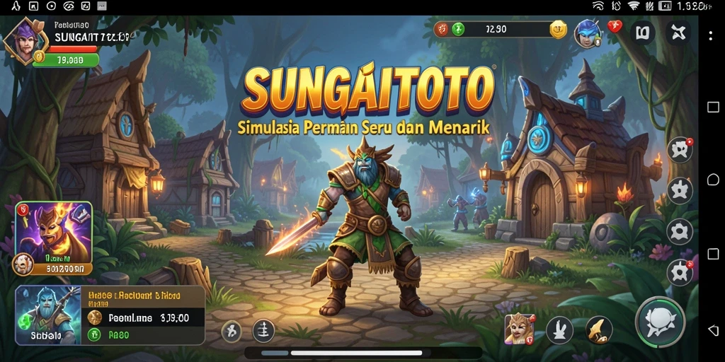 Tampilan gameplay SUNGAITOTO yang realistis dan interaktif.