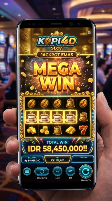Tampilan aplikasi kopi4d dengan antarmuka yang user-friendly.
